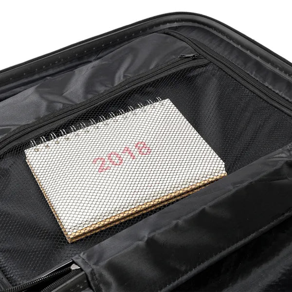 3-in-1 Portable ABS Trolley Case 20inch  24inch  28inch Orange